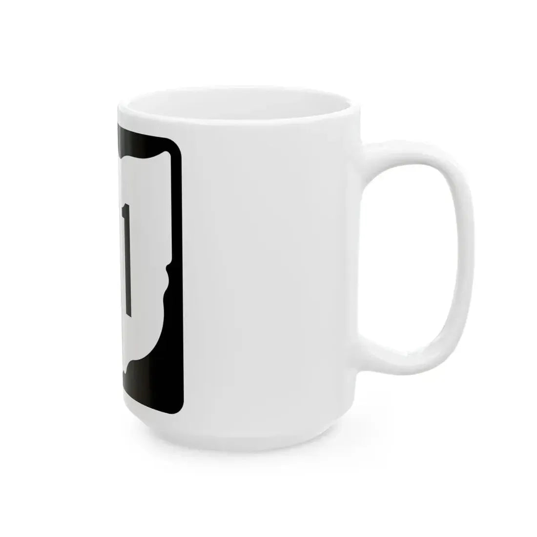 OH-211 1967 (Ohio) (Road Sign) White Coffee Mug - Go Mug Yourself