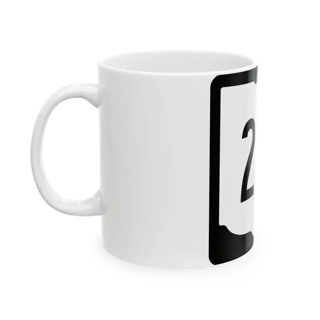 OH-212 1967 (Ohio) (Road Sign) White Coffee Mug - Go Mug Yourself