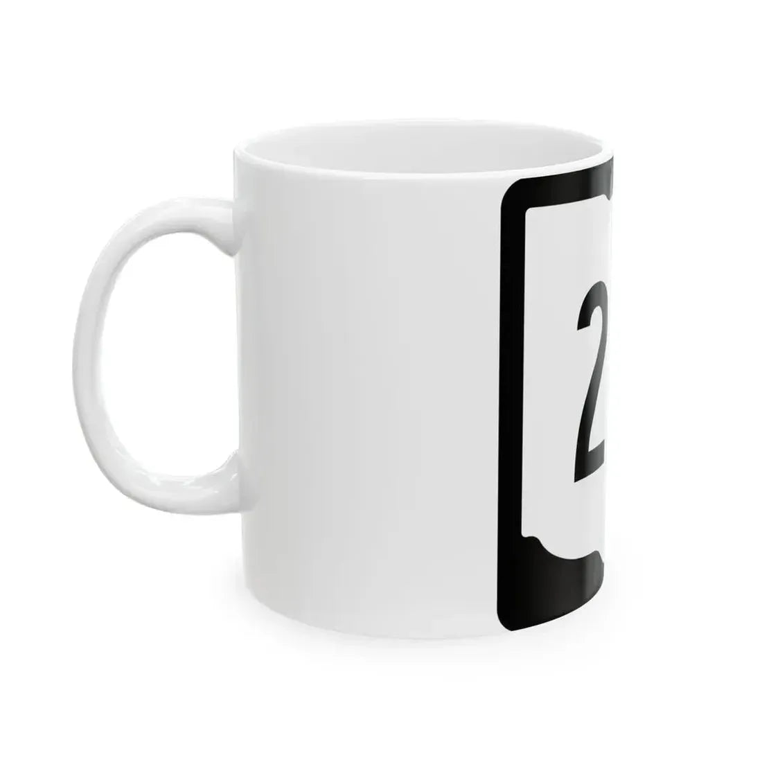 OH-213 1967 (Ohio) (Road Sign) White Coffee Mug - Go Mug Yourself