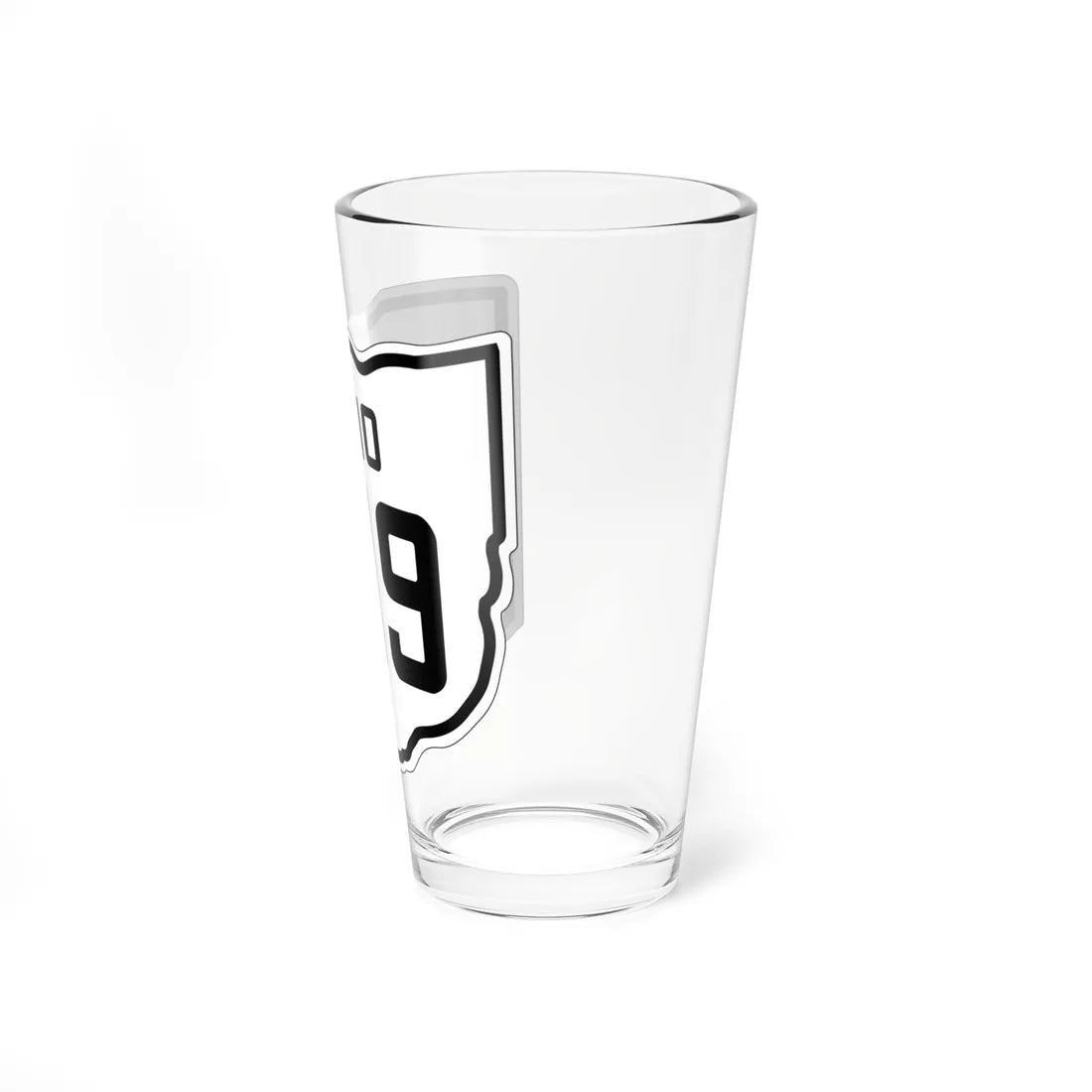 OH-219 1927 (Ohio) (Road Sign) Pint Glss 16oz - Go Mug Yourself