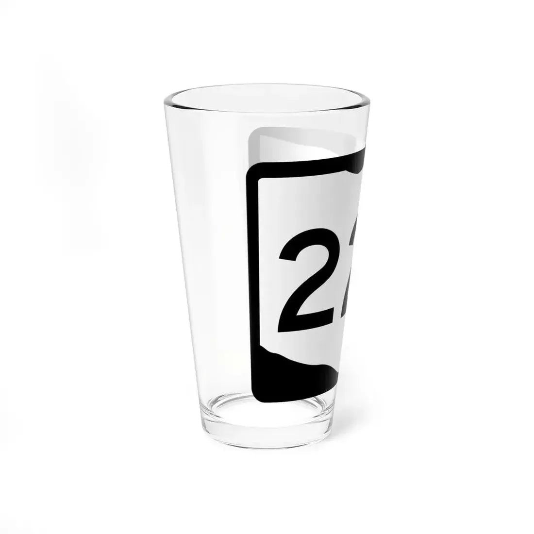 OH-220 (Ohio) (Road Sign) Pint Glss 16oz - Go Mug Yourself