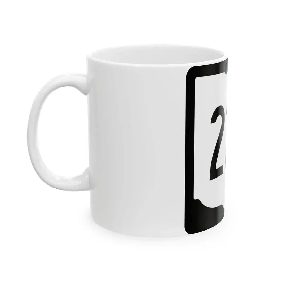 OH-223 1967 (Ohio) (Road Sign) White Coffee Mug - Go Mug Yourself