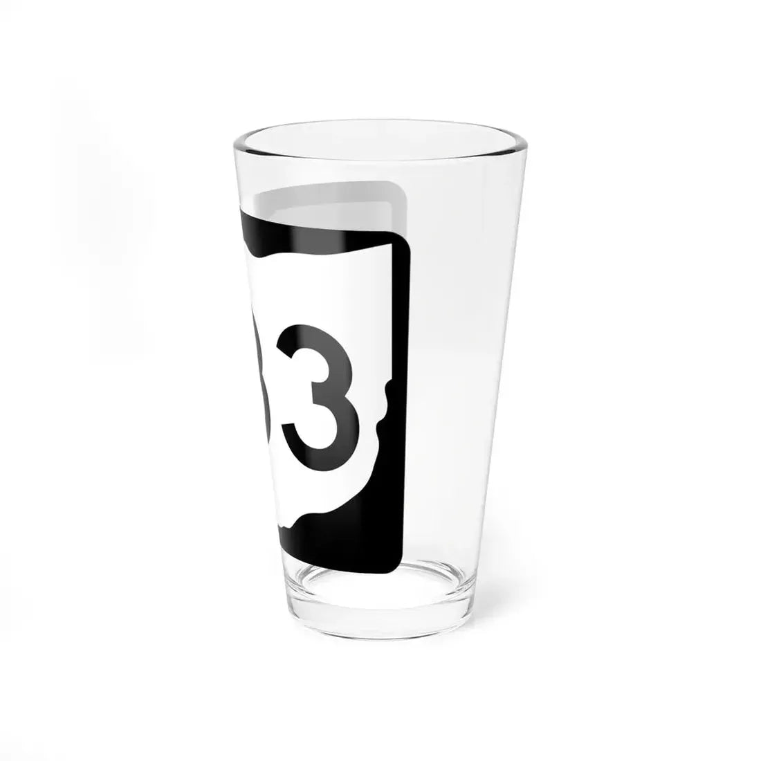 OH-233 (Ohio) (Road Sign) Pint Glss 16oz - Go Mug Yourself