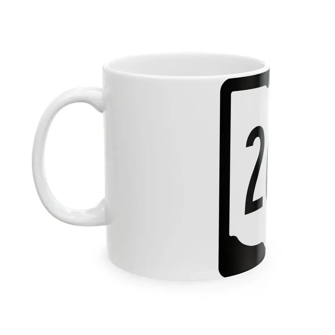 OH-260 1967 (Ohio) (Road Sign) White Coffee Mug - Go Mug Yourself