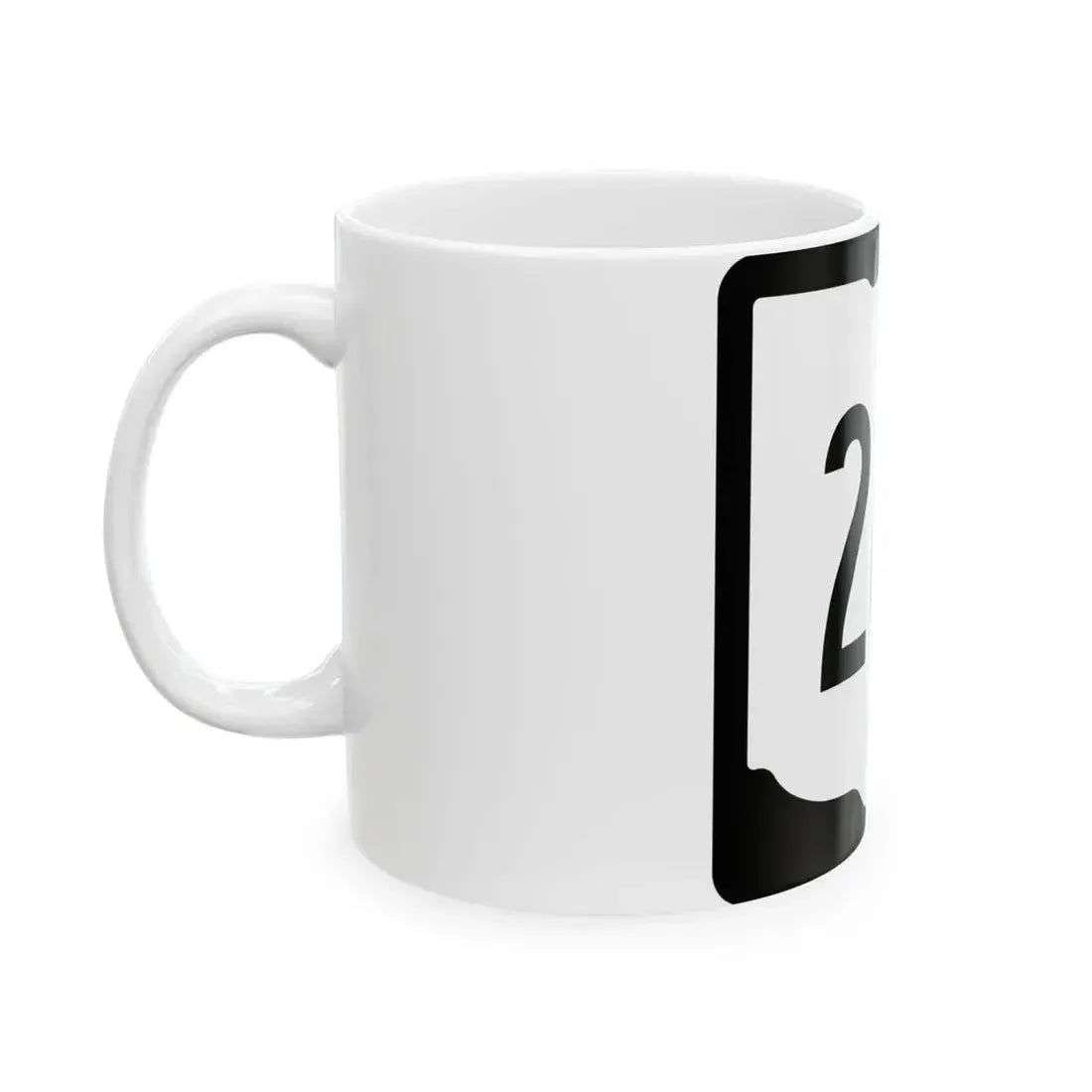 OH-261 1967 (Ohio) (Road Sign) White Coffee Mug - Go Mug Yourself
