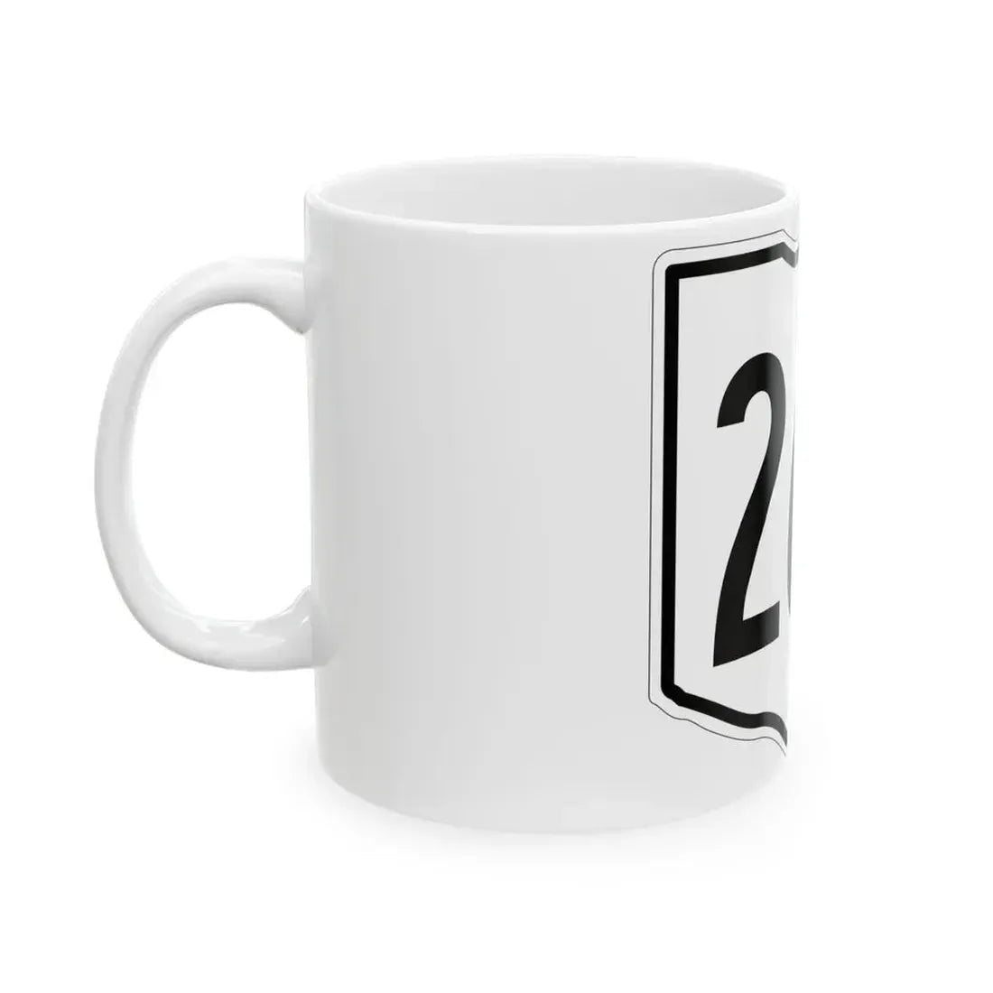 OH-262 1960 (Ohio) (Road Sign) White Coffee Mug - Go Mug Yourself