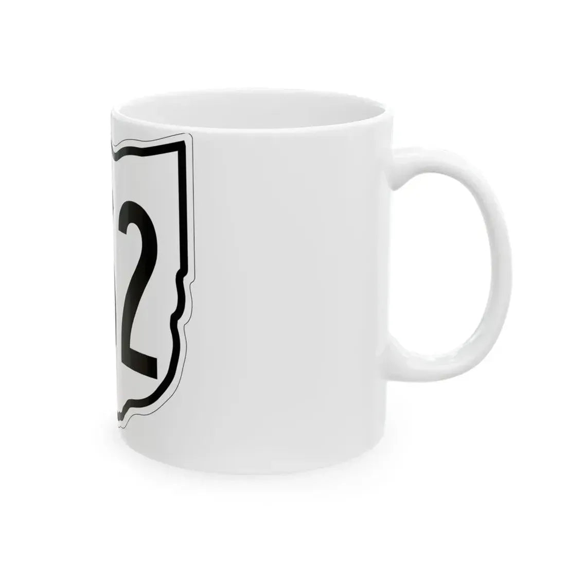 OH-262 1960 (Ohio) (Road Sign) White Coffee Mug - Go Mug Yourself