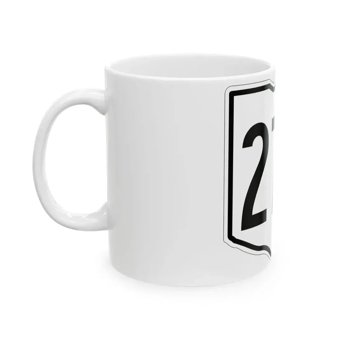 OH-270 1960 (Ohio) (Road Sign) White Coffee Mug - Go Mug Yourself