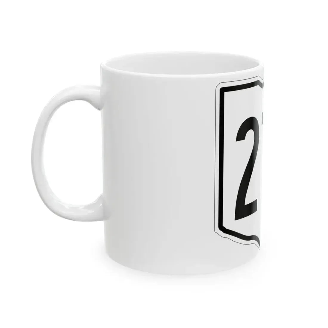 OH-272 1960 (Ohio) (Road Sign) White Coffee Mug - Go Mug Yourself