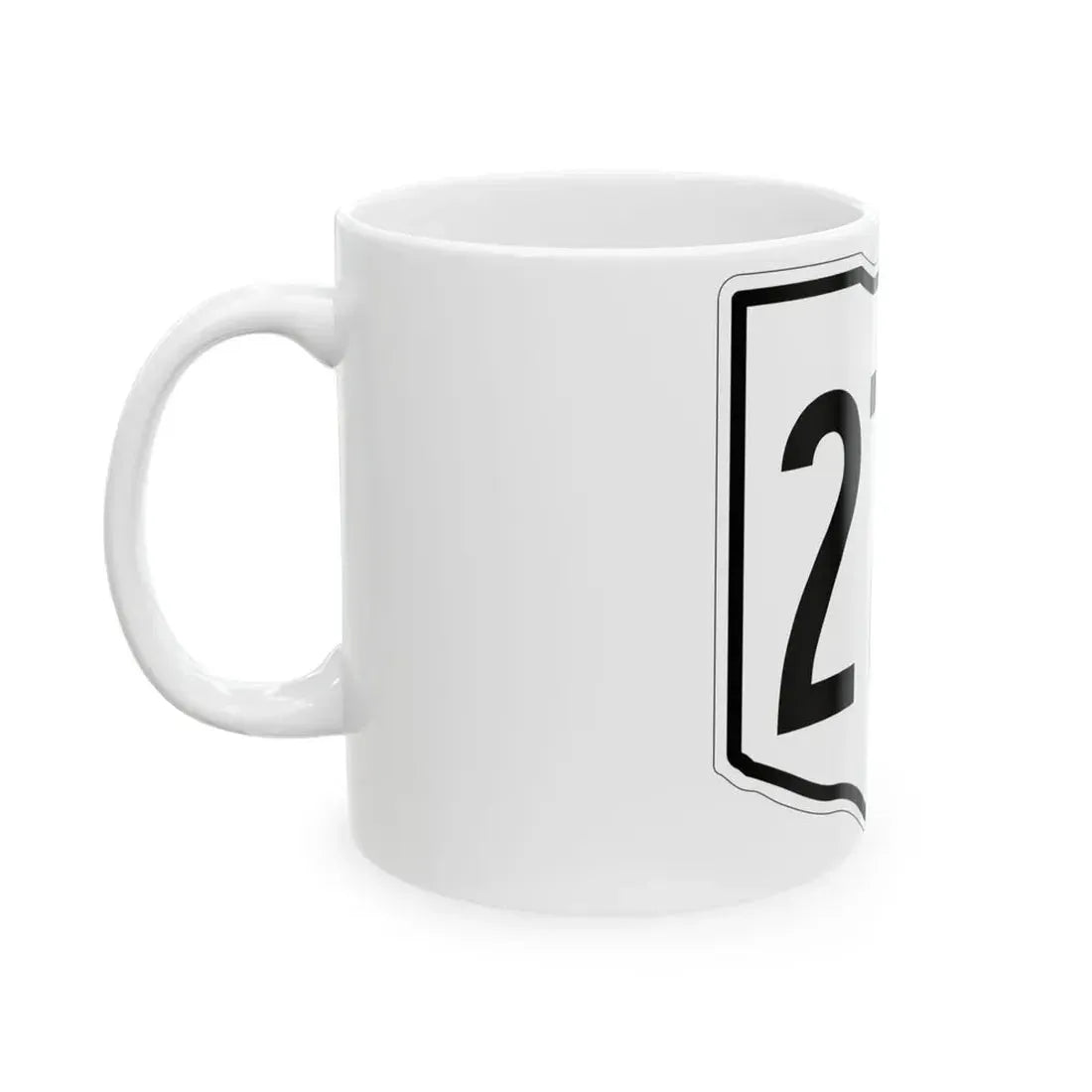 OH-277 1960 (Ohio) (Road Sign) White Coffee Mug - Go Mug Yourself