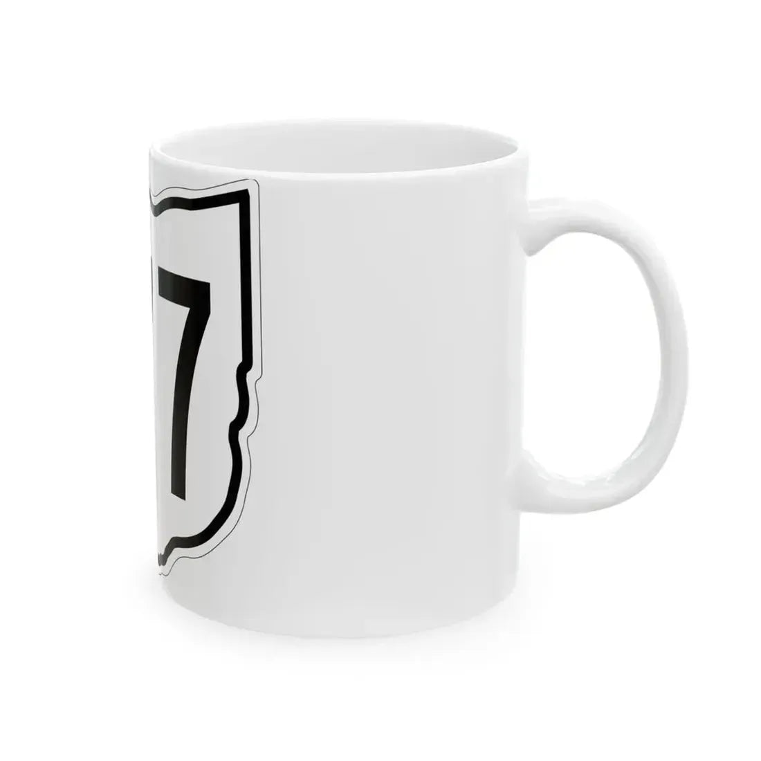 OH-277 1960 (Ohio) (Road Sign) White Coffee Mug - Go Mug Yourself