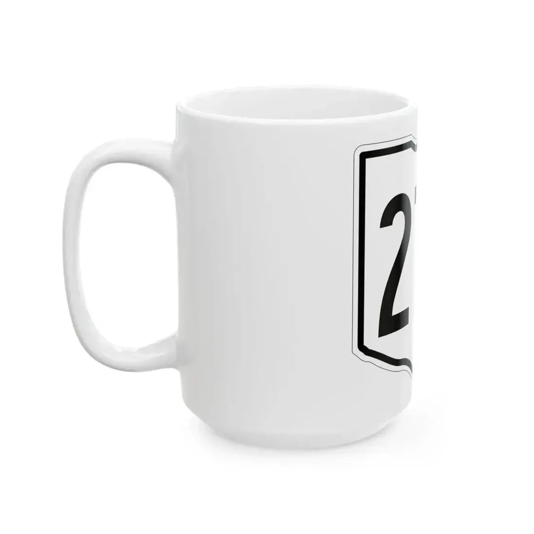 OH-277 1960 (Ohio) (Road Sign) White Coffee Mug - Go Mug Yourself