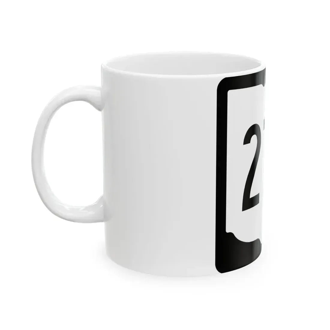 OH-279 1967 (Ohio) (Road Sign) White Coffee Mug - Go Mug Yourself