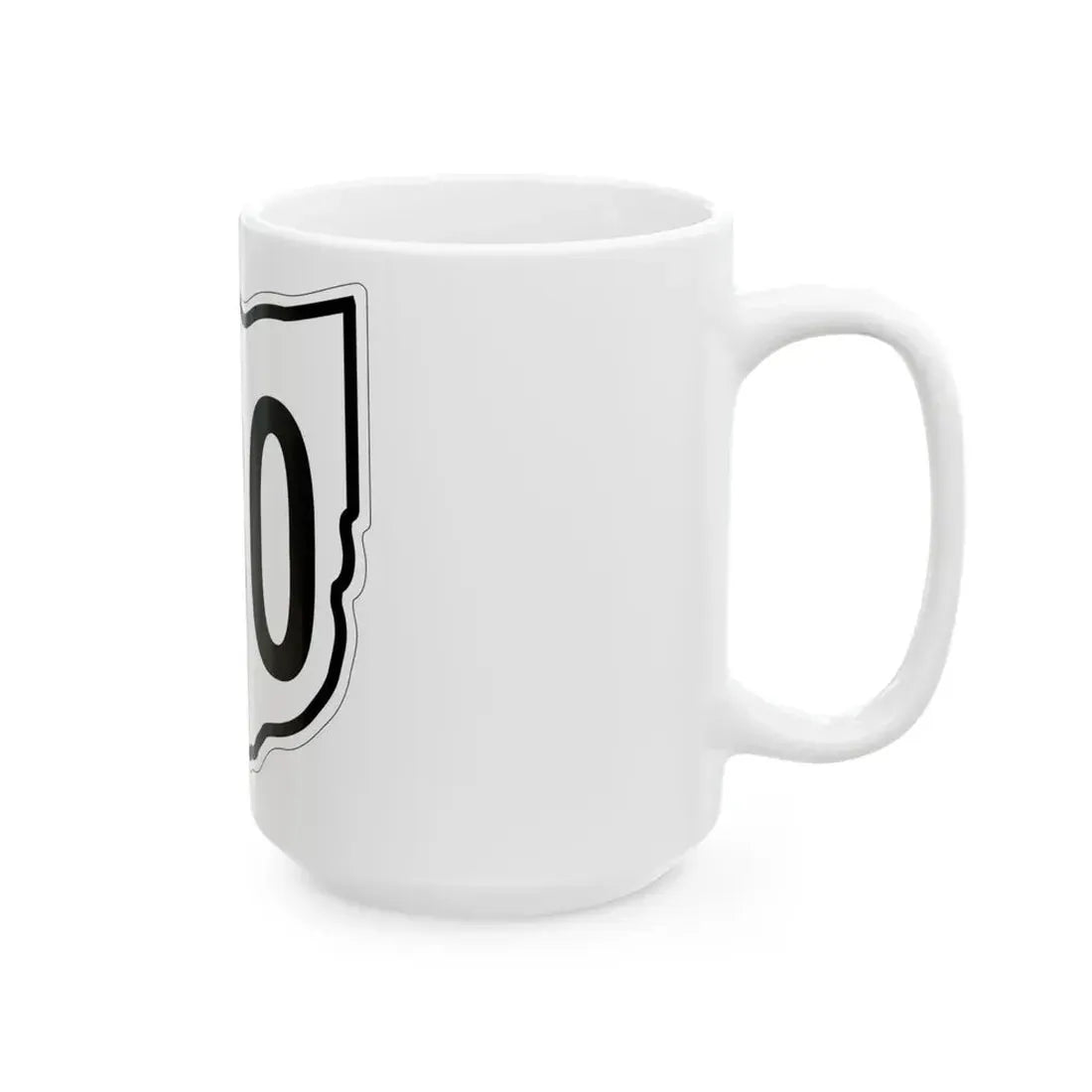 OH-280 1960 (Ohio) (Road Sign) White Coffee Mug - Go Mug Yourself