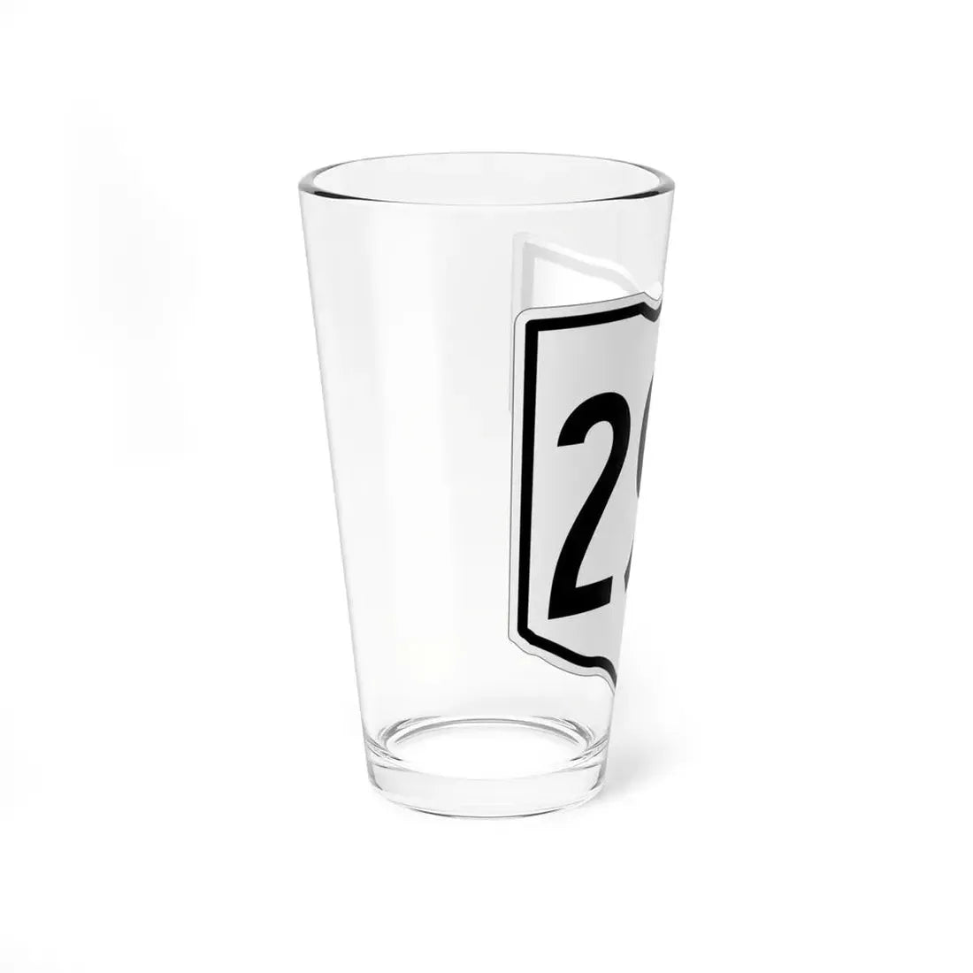OH-290 1960 (Ohio) (Road Sign) Pint Glss 16oz - Go Mug Yourself