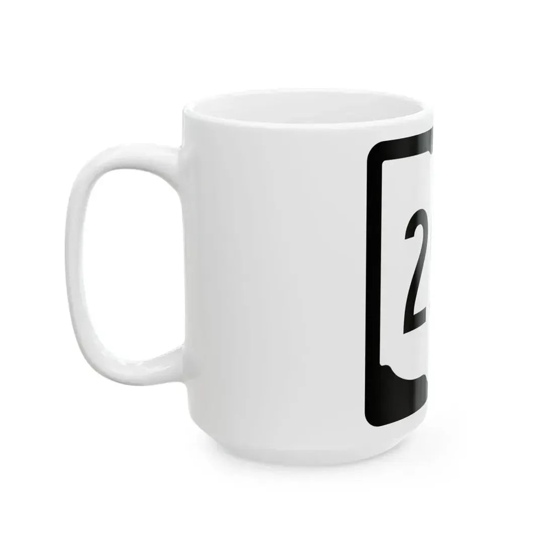 OH-296 1967 (Ohio) (Road Sign) White Coffee Mug - Go Mug Yourself