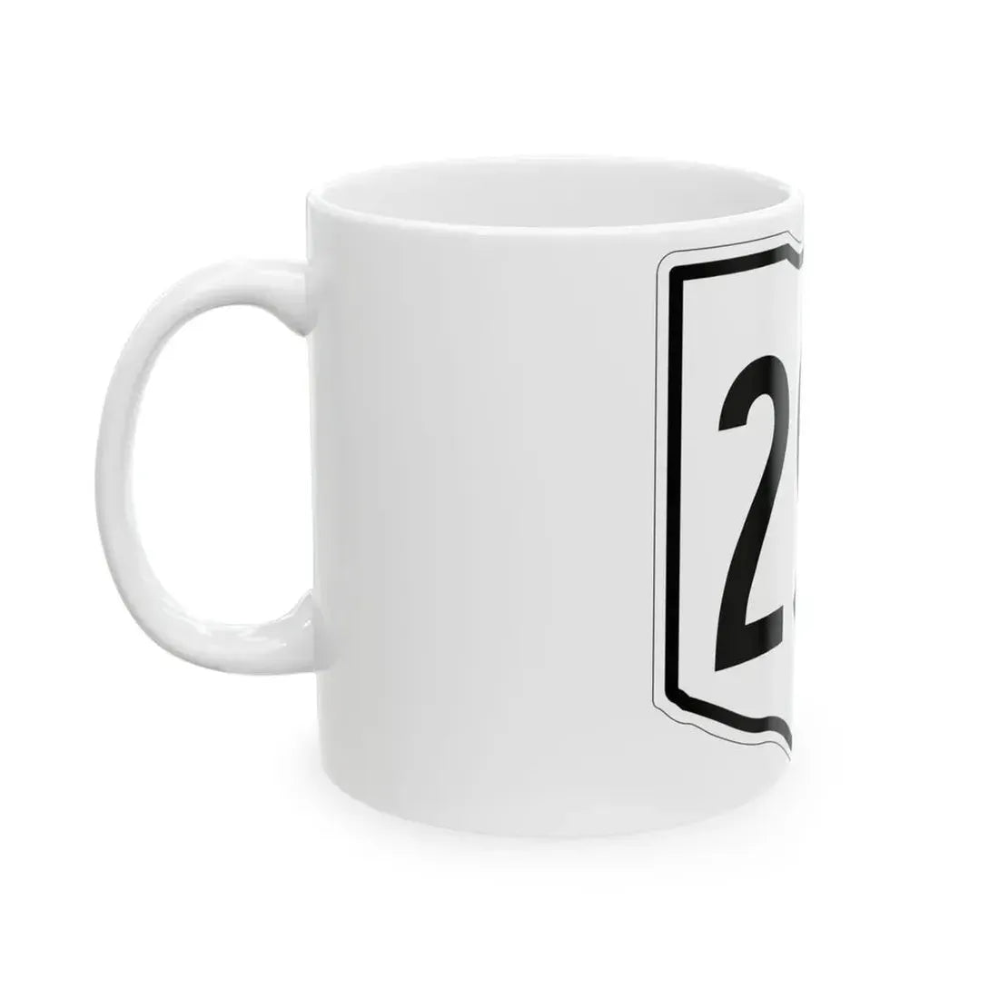 OH-298 1960 (Ohio) (Road Sign) White Coffee Mug - Go Mug Yourself