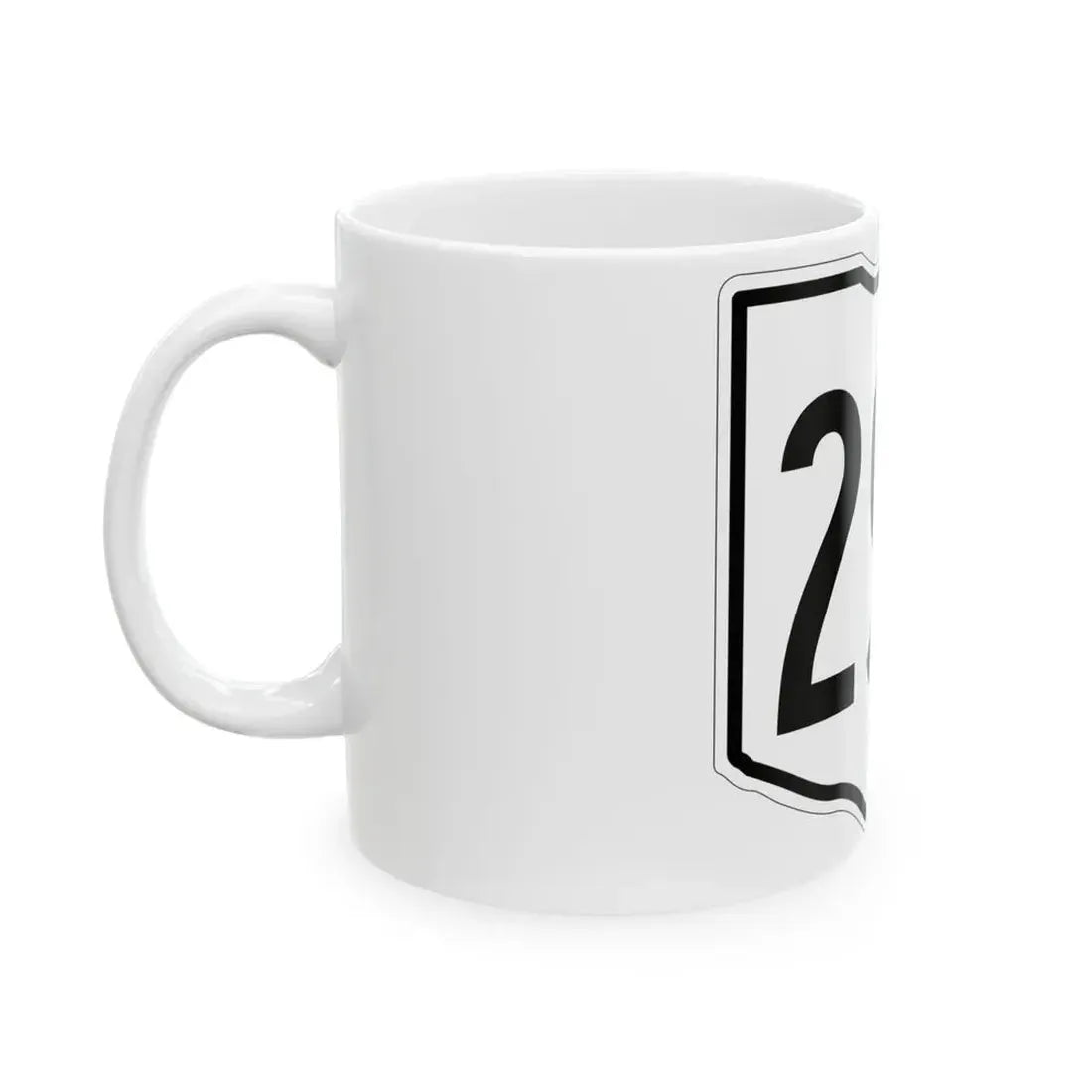 OH-299 1960 (Ohio) (Road Sign) White Coffee Mug - Go Mug Yourself