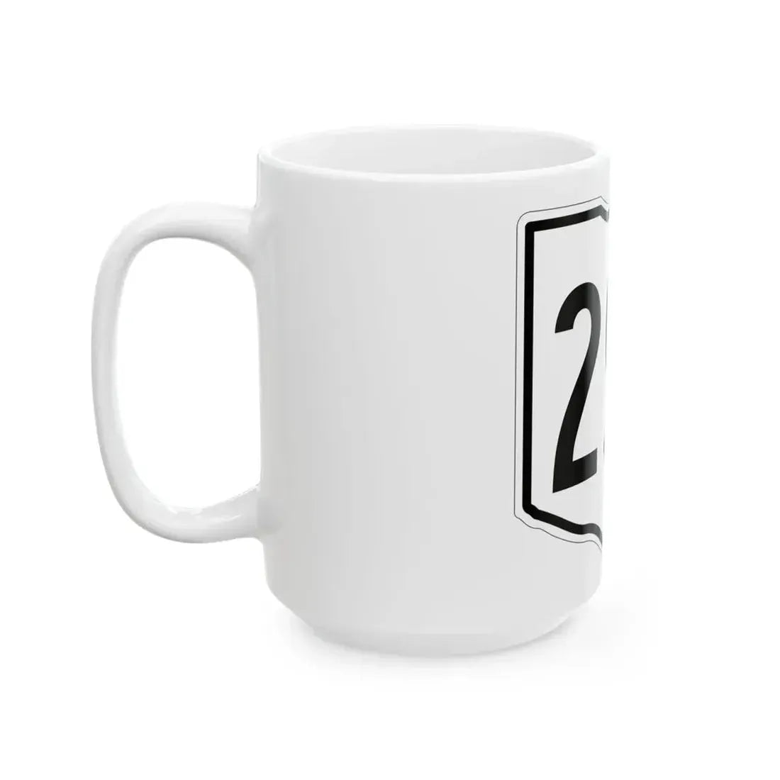 OH-299 1960 (Ohio) (Road Sign) White Coffee Mug - Go Mug Yourself