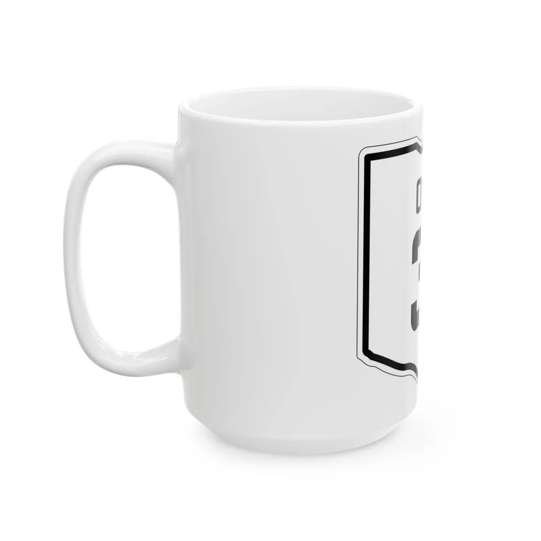 OH-31 1927 (Ohio) (Road Sign) White Coffee Mug - Go Mug Yourself