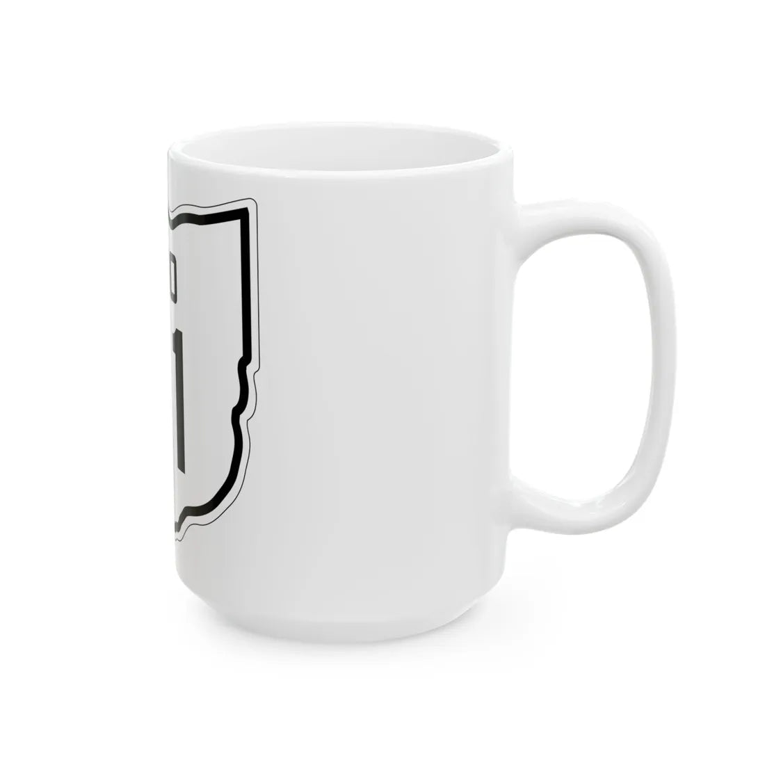 OH-31 1927 (Ohio) (Road Sign) White Coffee Mug - Go Mug Yourself
