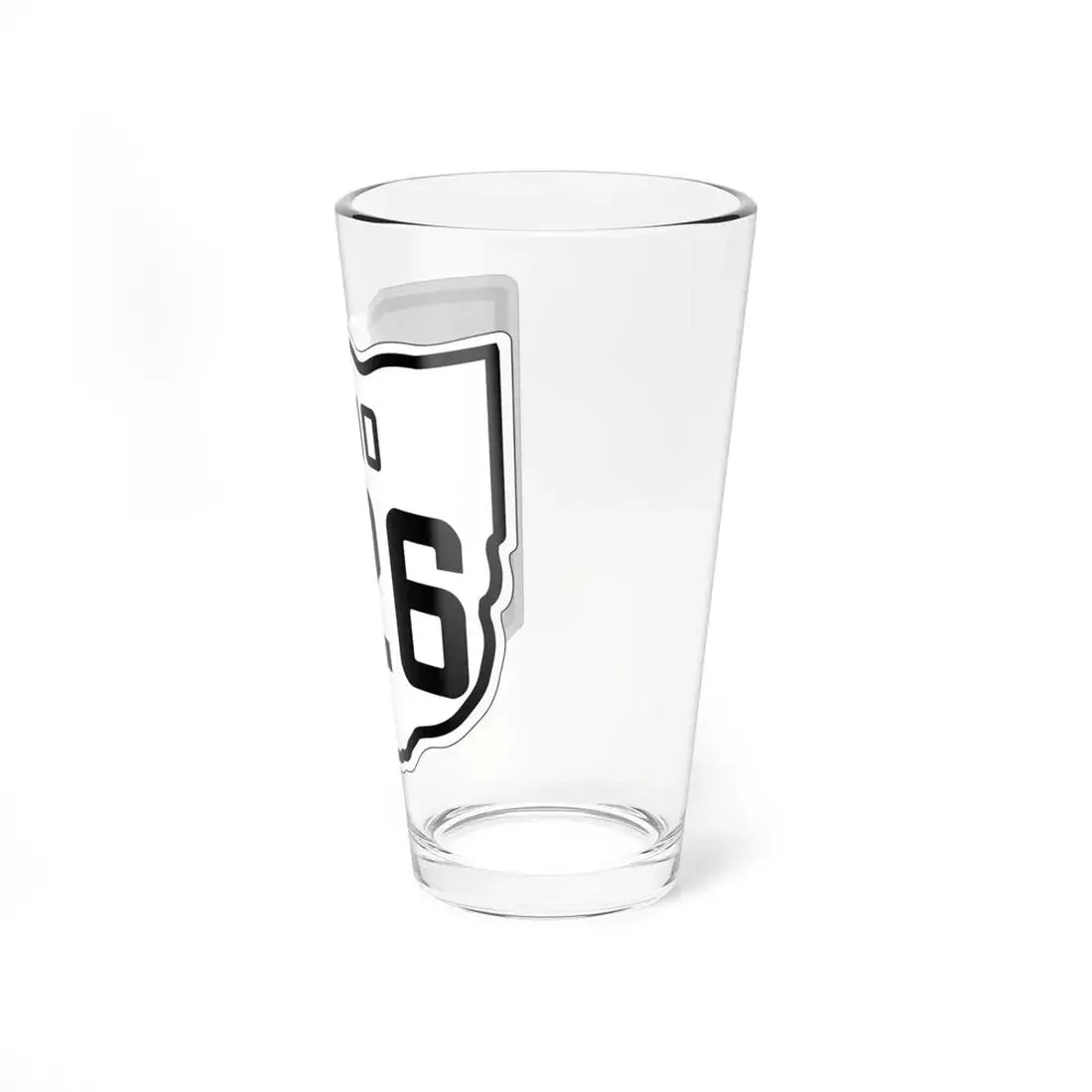 OH-326 1927 (Ohio) (Road Sign) Pint Glss 16oz - Go Mug Yourself