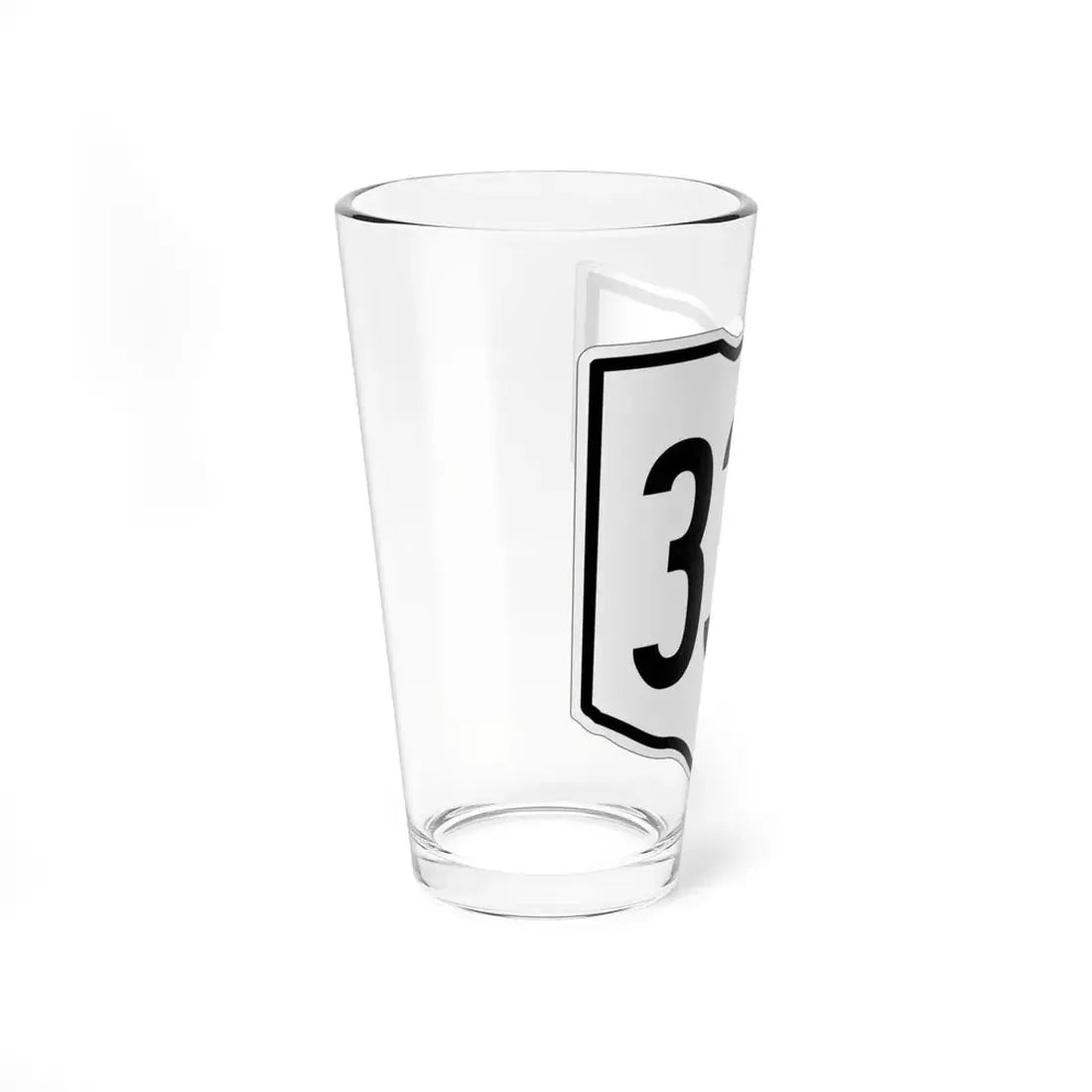 OH-333 1960 (Ohio) (Road Sign) Pint Glss 16oz - Go Mug Yourself