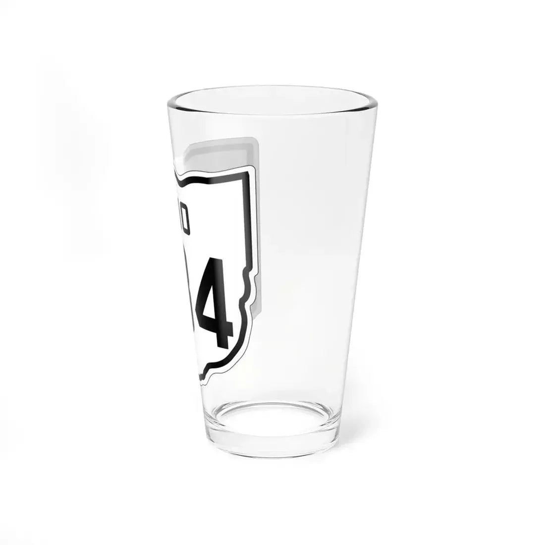 OH-334 1927 (Ohio) (Road Sign) Pint Glss 16oz - Go Mug Yourself