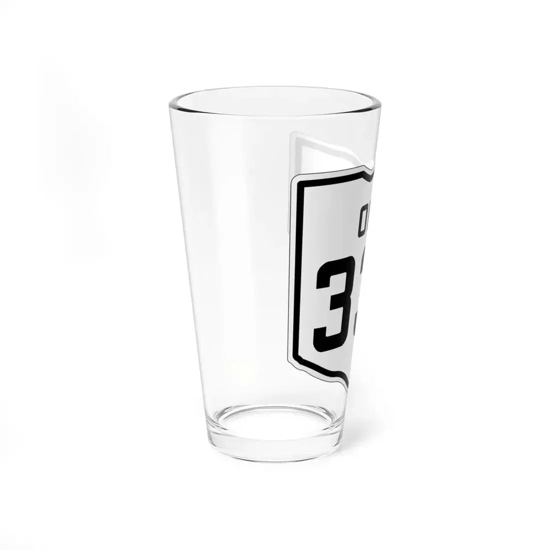OH-337 1927 (Ohio) (Road Sign) Pint Glss 16oz - Go Mug Yourself