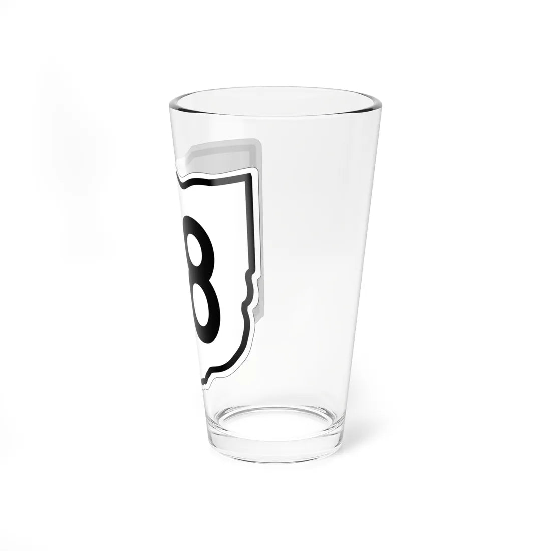 OH-38 1960 (Ohio) (Road Sign) Pint Glass 16oz - Go Mug Yourself