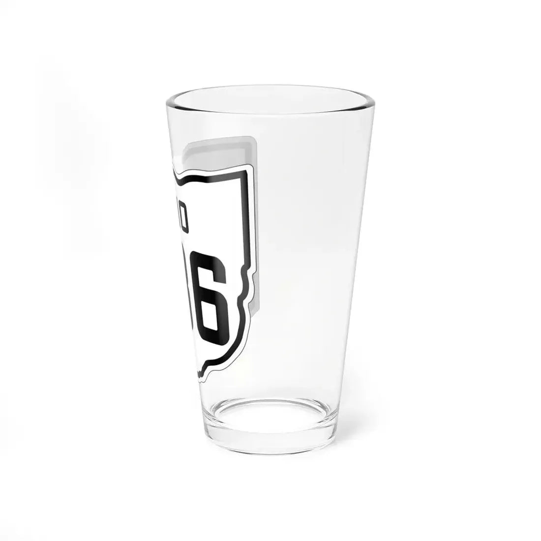 OH-386 1927 (Ohio) (Road Sign) Pint Glss 16oz - Go Mug Yourself