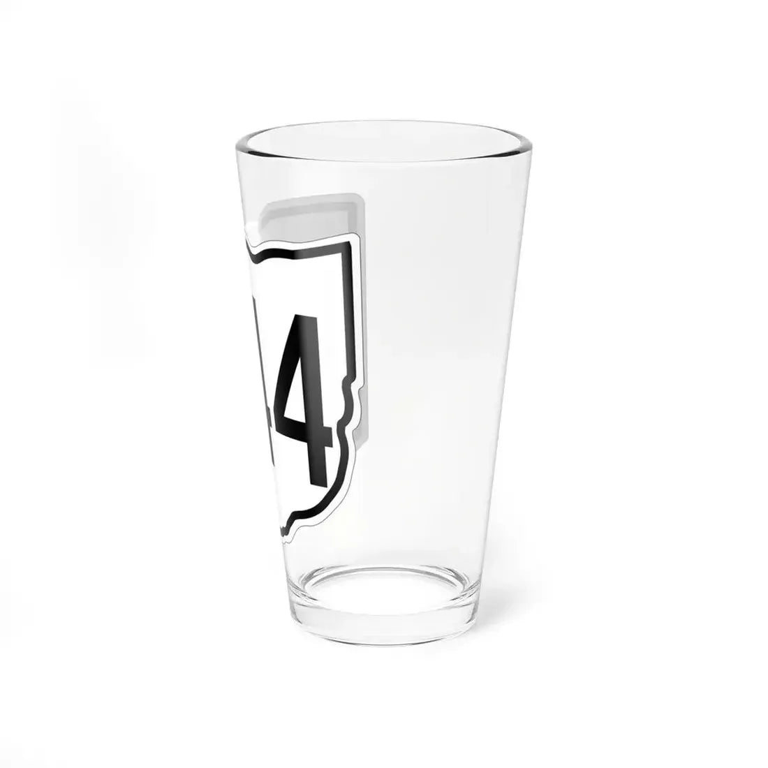 OH-444 1960 (Ohio) (Road Sign) Pint Glss 16oz - Go Mug Yourself