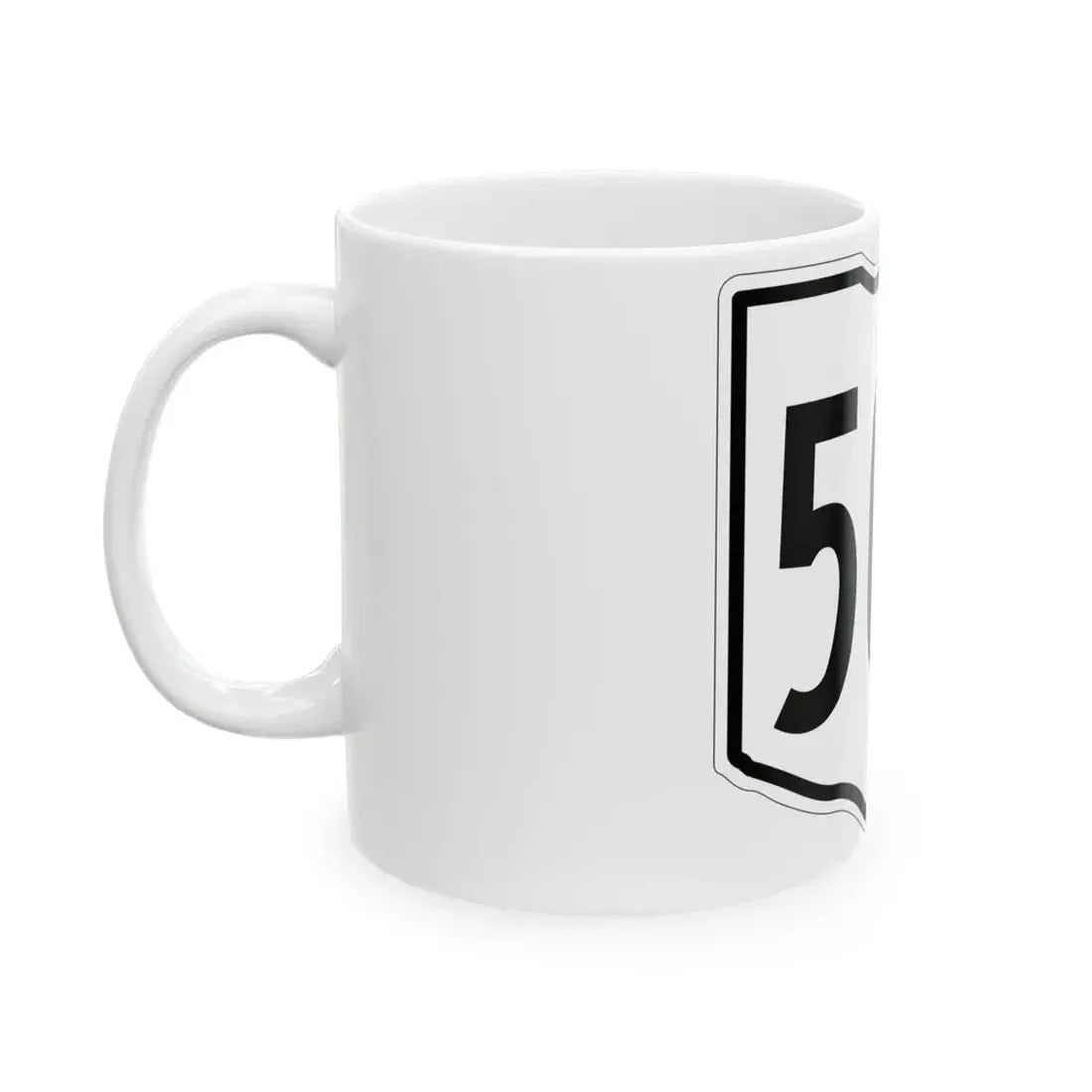 OH-509 1960 (Ohio) (Road Sign) White Coffee Mug - Go Mug Yourself