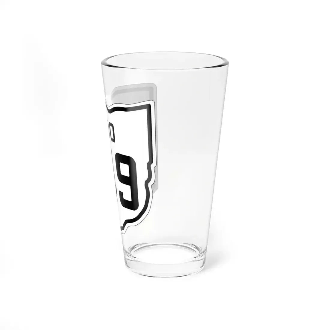 OH-549 1927 (Ohio) (Road Sign) Pint Glss 16oz - Go Mug Yourself