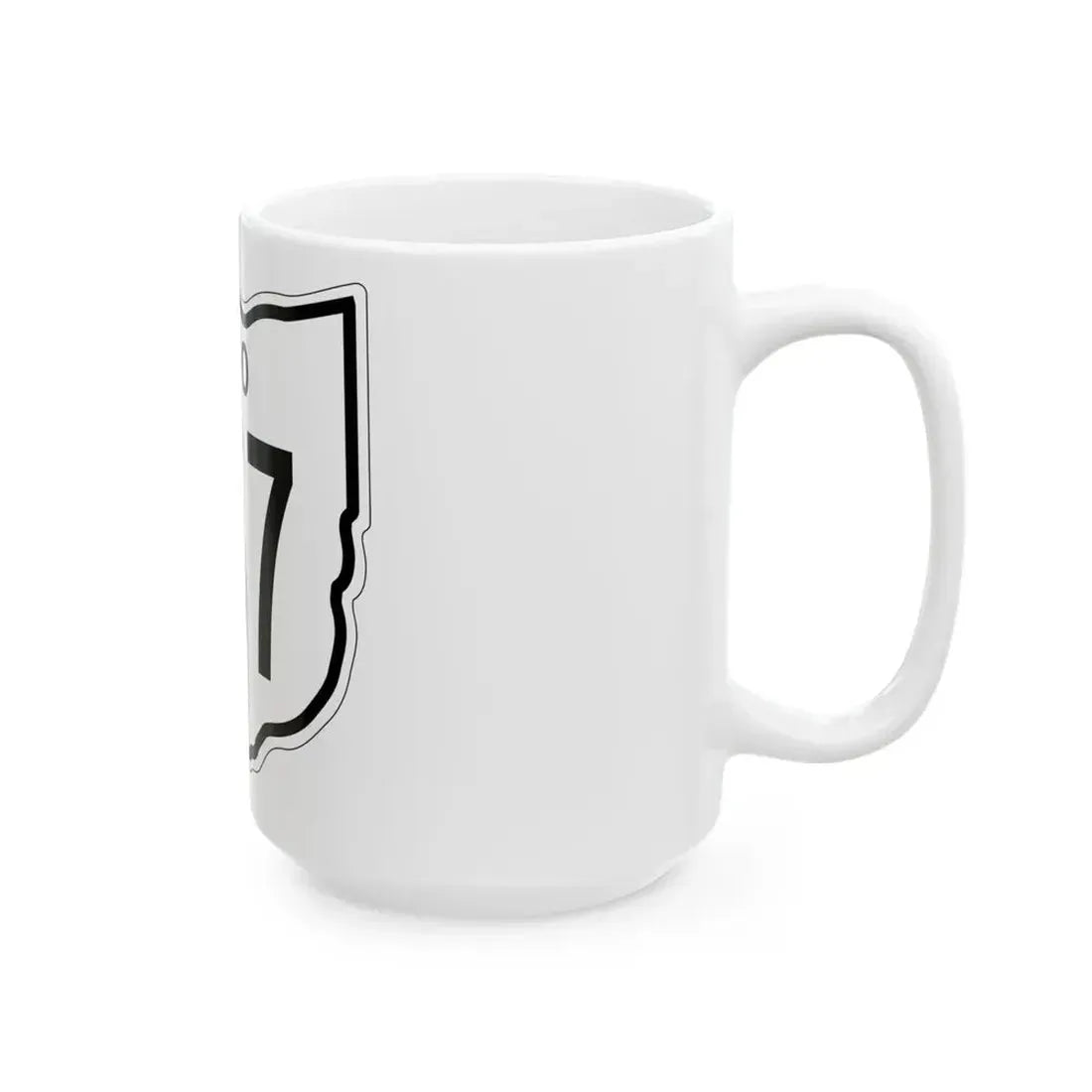 OH-567 1948 (Ohio) (Road Sign) White Coffee Mug - Go Mug Yourself