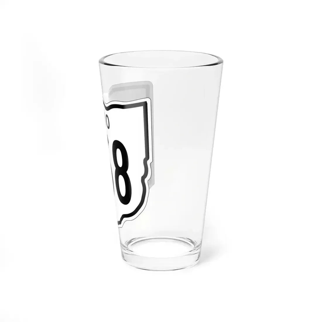 OH-568 1948 (Ohio) (Road Sign) Pint Glass 16oz - Go Mug Yourself