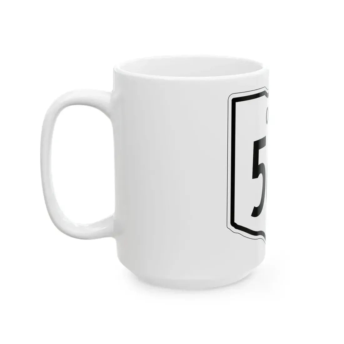 OH-569 1948 (Ohio) (Road Sign) White Coffee Mug - Go Mug Yourself