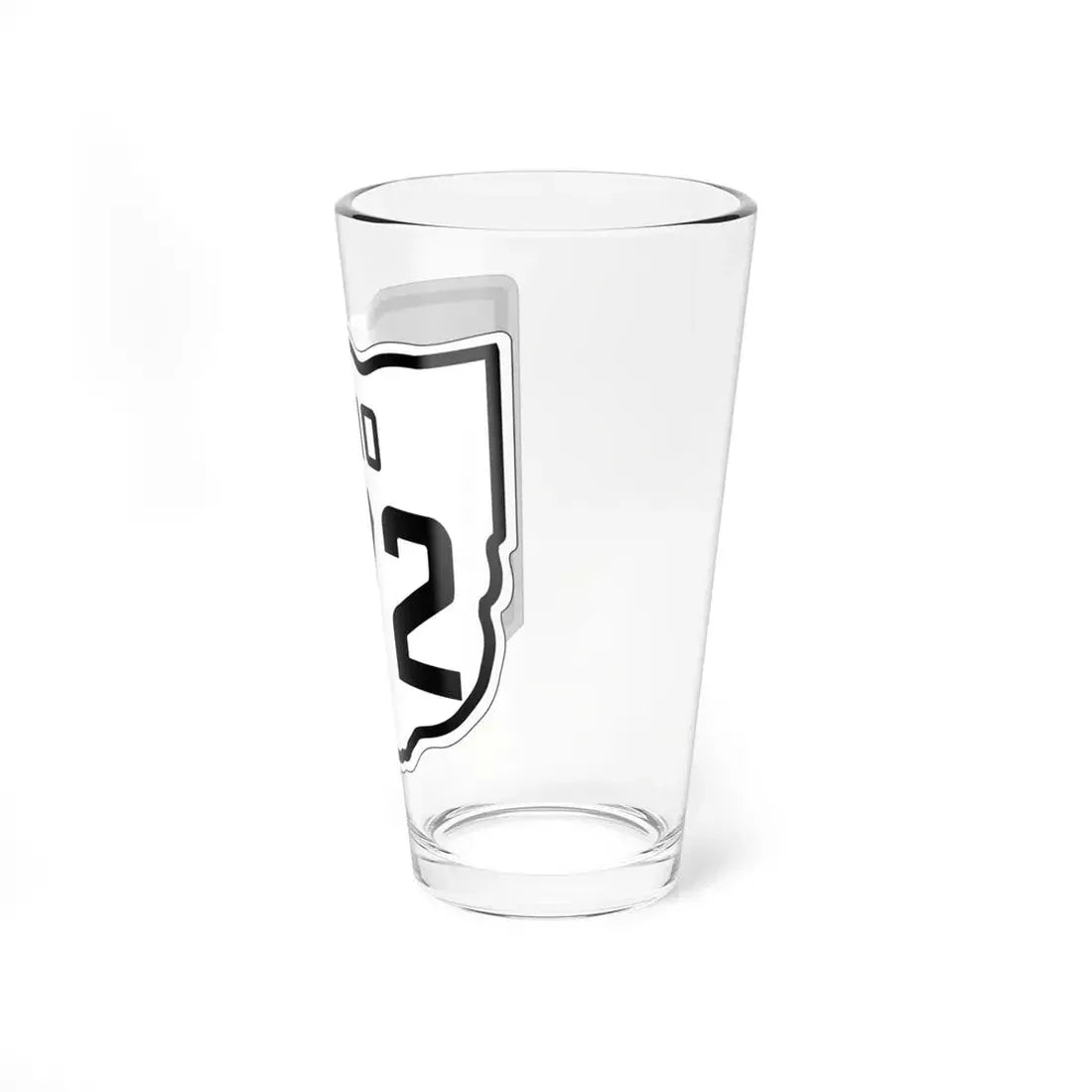 OH-572 1927 (Ohio) (Road Sign) Pint Glss 16oz - Go Mug Yourself