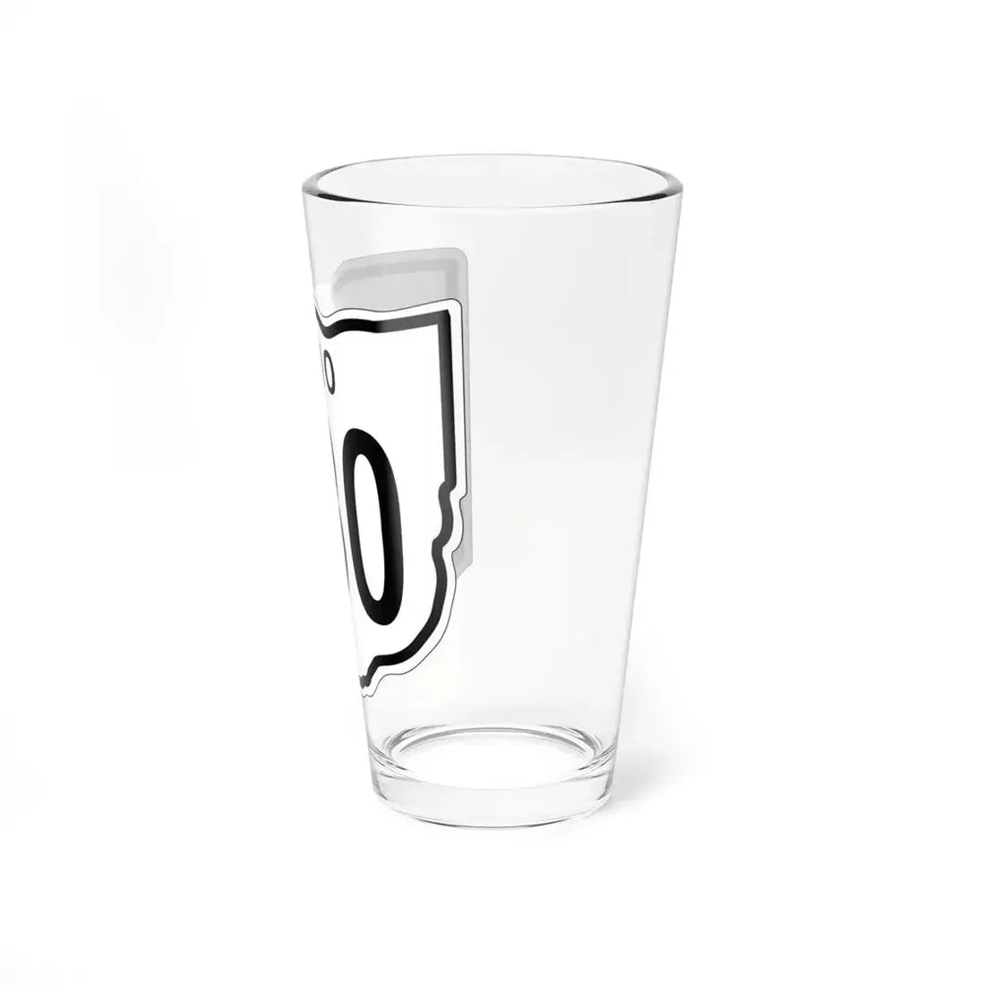OH-580 1948 (Ohio) (Road Sign) Pint Glss 16oz - Go Mug Yourself