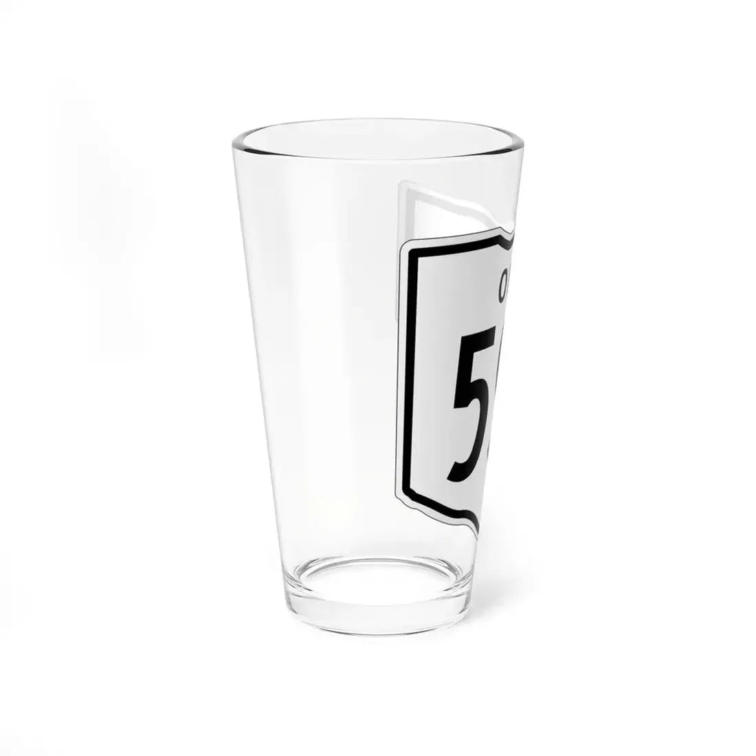 OH-592 1948 (Ohio) (Road Sign) Pint Glss 16oz - Go Mug Yourself