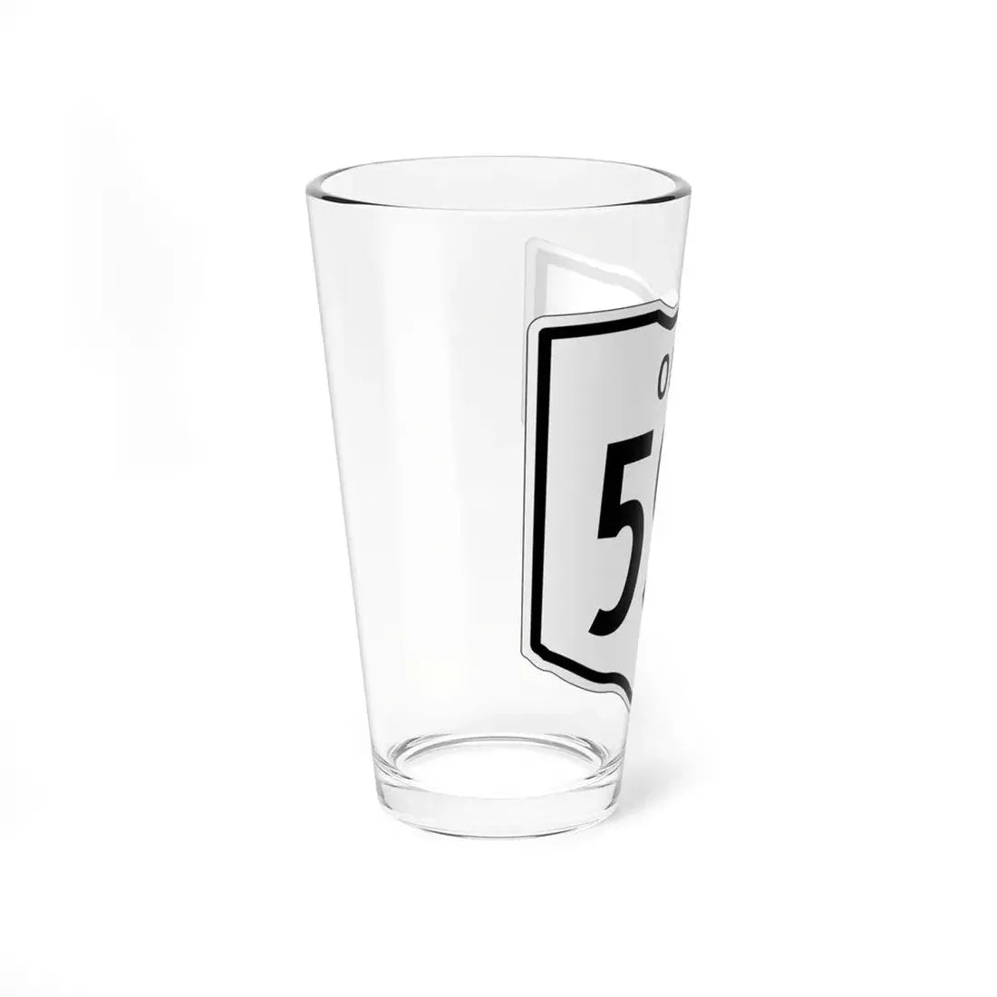 OH-596 1948 (Ohio) (Road Sign) Pint Glss 16oz - Go Mug Yourself