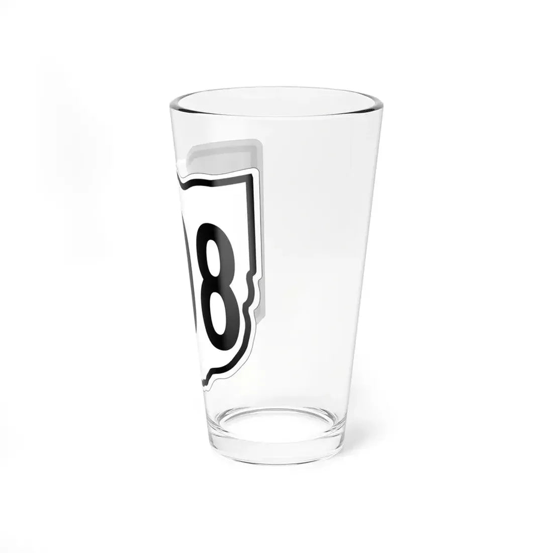OH-608 1960 (Ohio) (Road Sign) Pint Glss 16oz - Go Mug Yourself