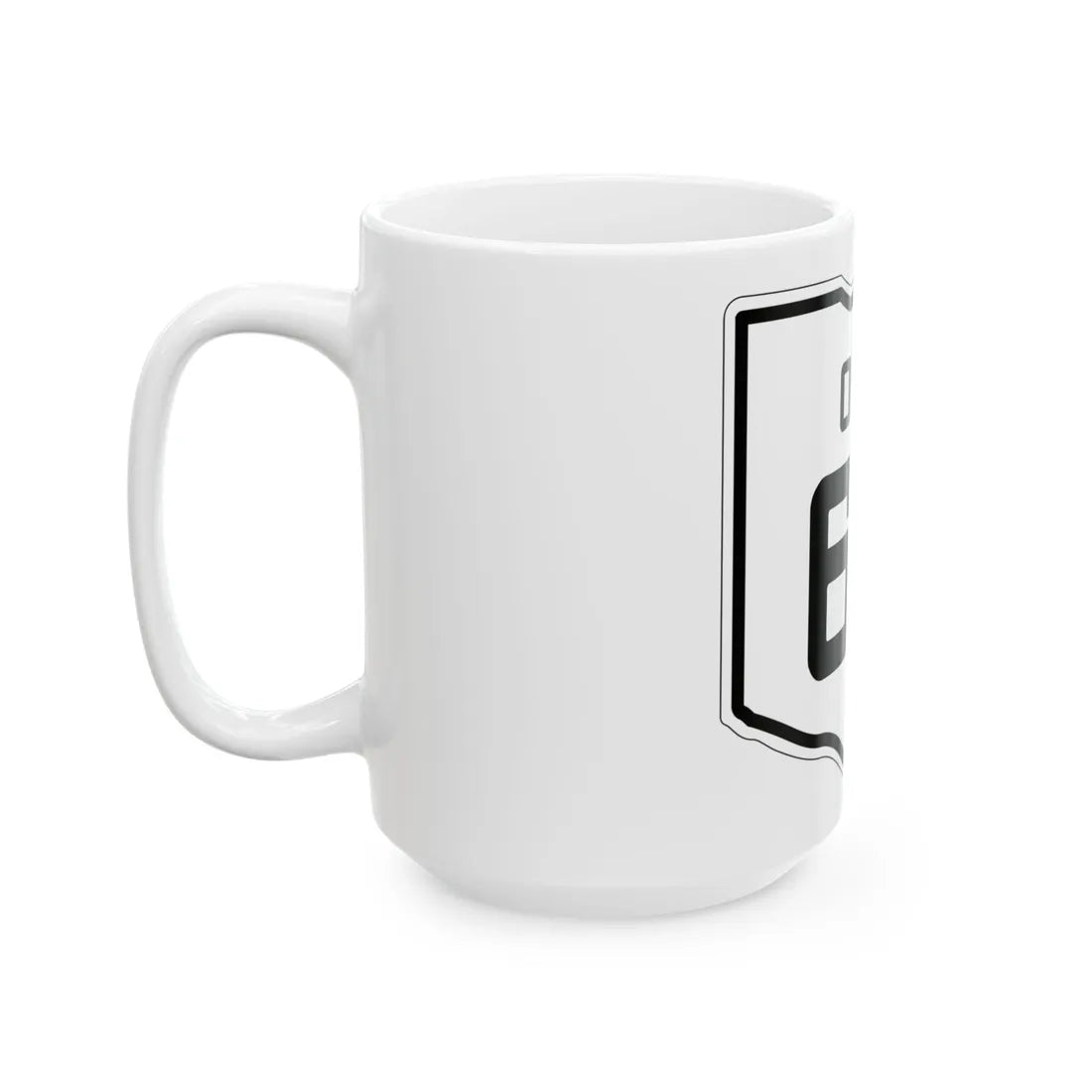 OH-62 1927 (Ohio) (Road Sign) White Coffee Mug - Go Mug Yourself