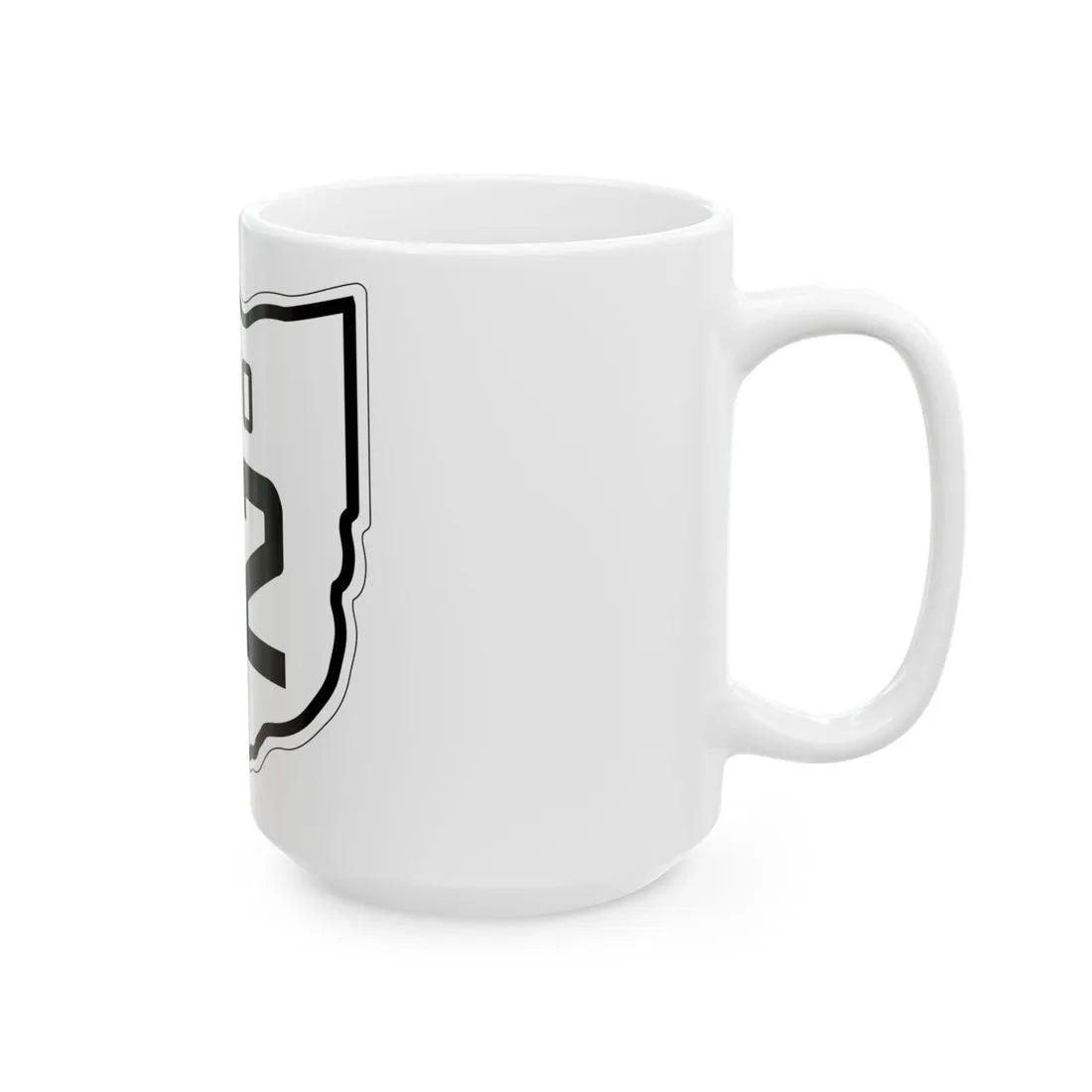 OH-62 1927 (Ohio) (Road Sign) White Coffee Mug - Go Mug Yourself