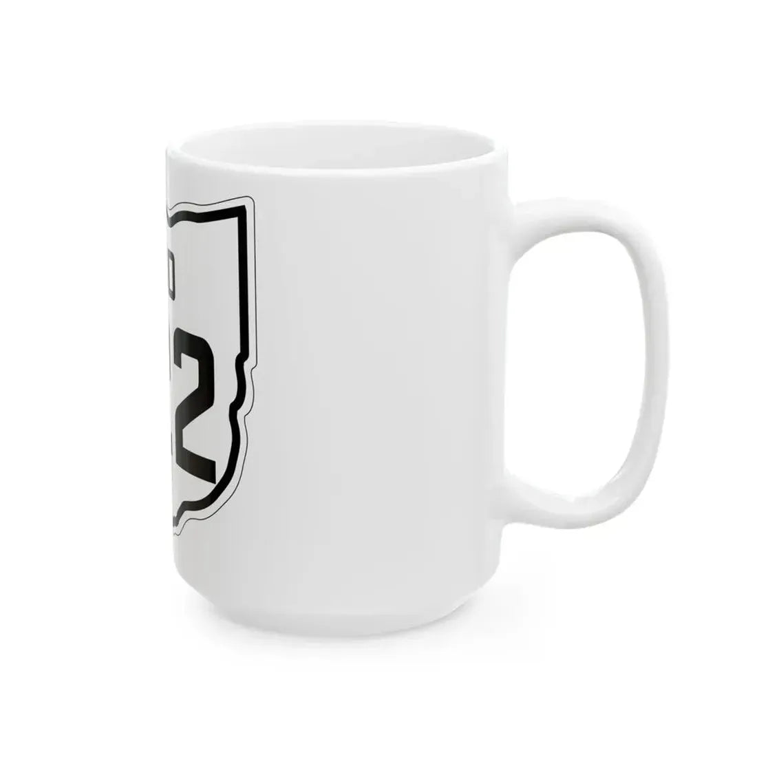 OH-622 1927 (Ohio) (Road Sign) White Coffee Mug - Go Mug Yourself