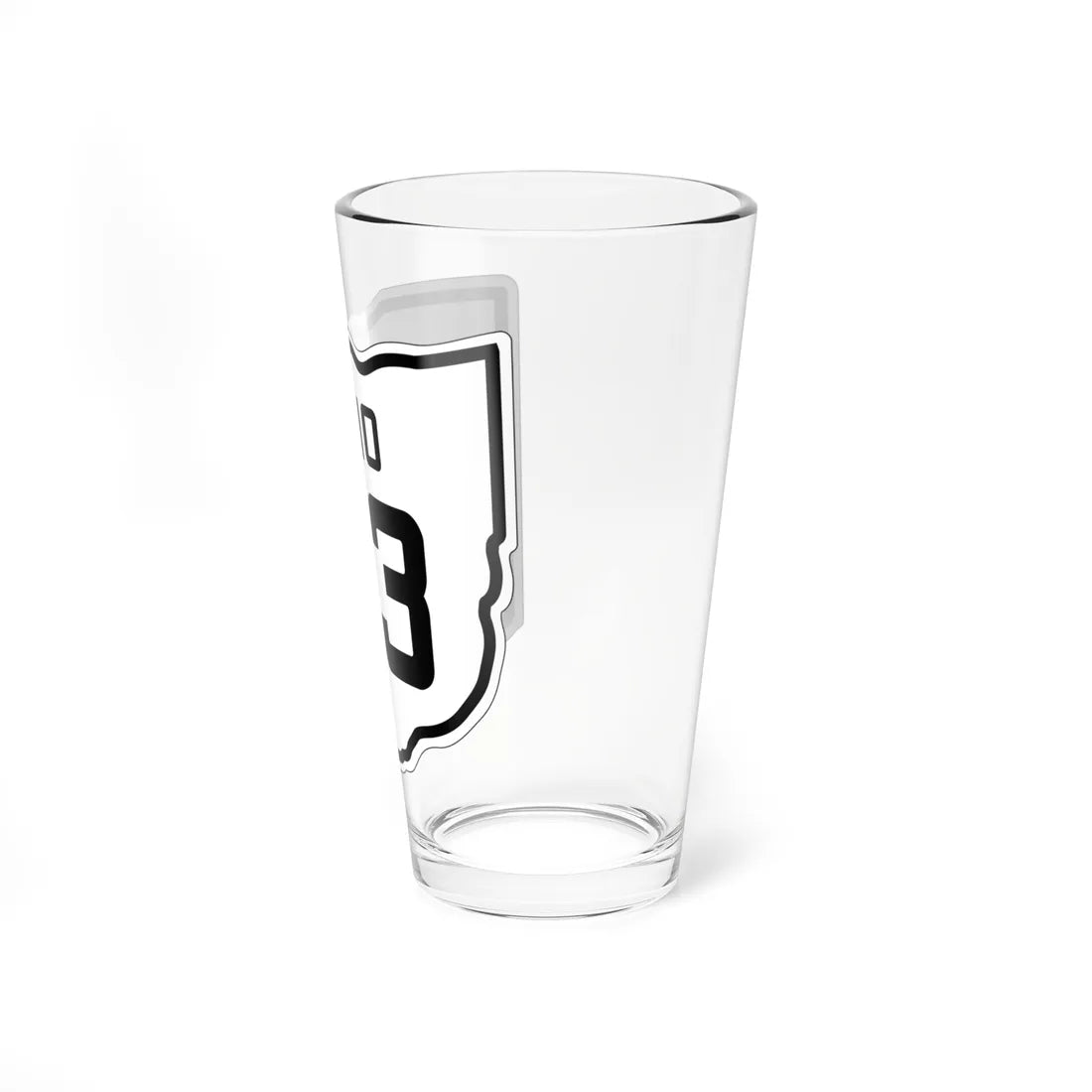 OH-63 1927 (Ohio) (Road Sign) Pint Glss 16oz - Go Mug Yourself