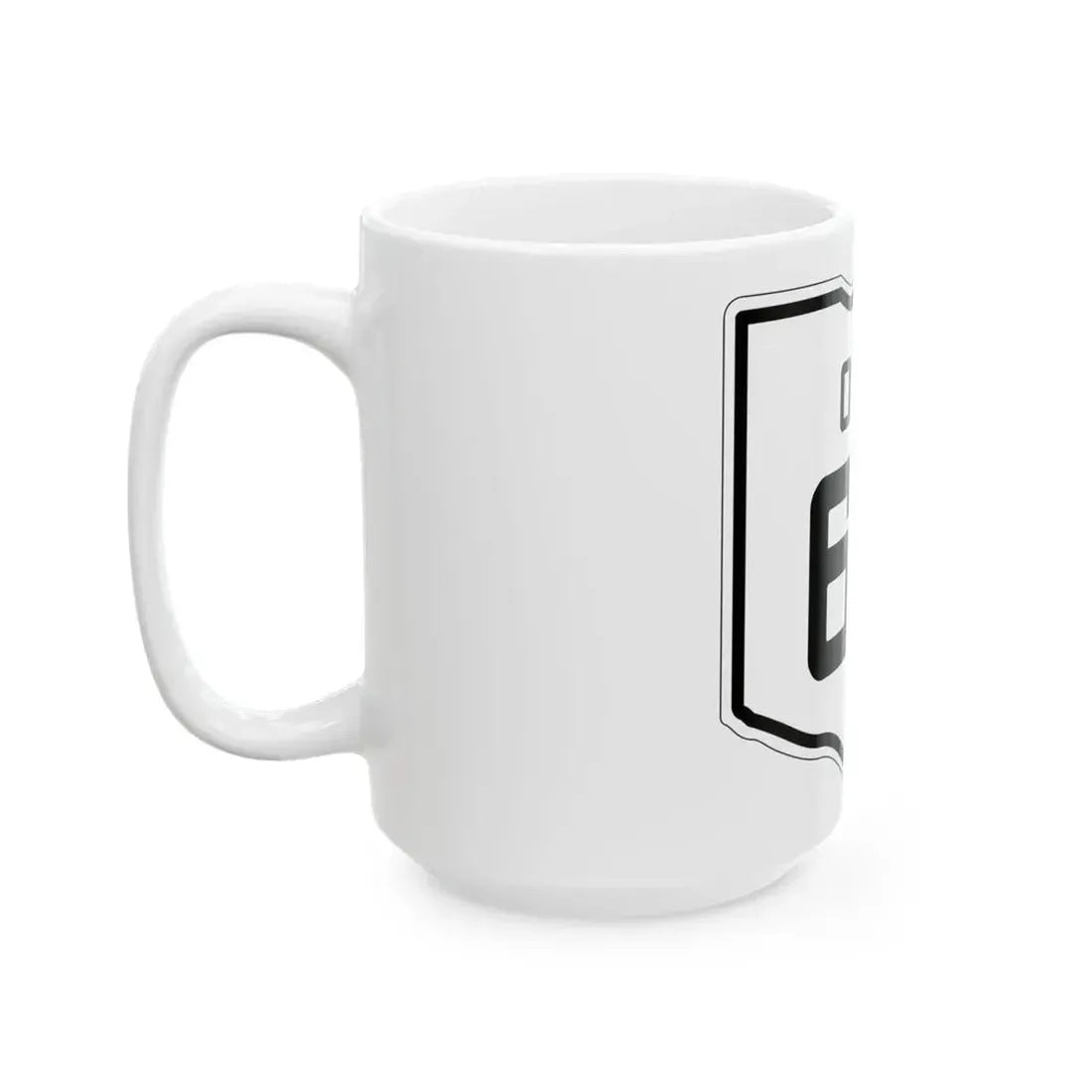 OH-63 1927 (Ohio) (Road Sign) White Coffee Mug - Go Mug Yourself