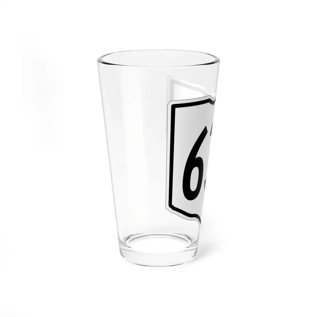 OH-632 1960 (Ohio) (Road Sign) Pint Glss 16oz - Go Mug Yourself