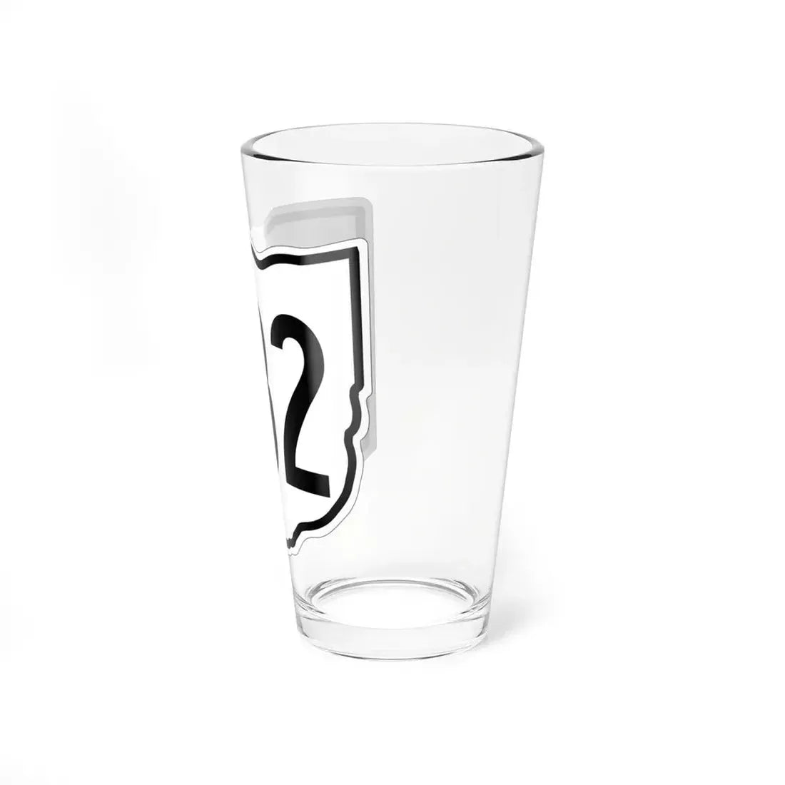 OH-632 1960 (Ohio) (Road Sign) Pint Glss 16oz - Go Mug Yourself