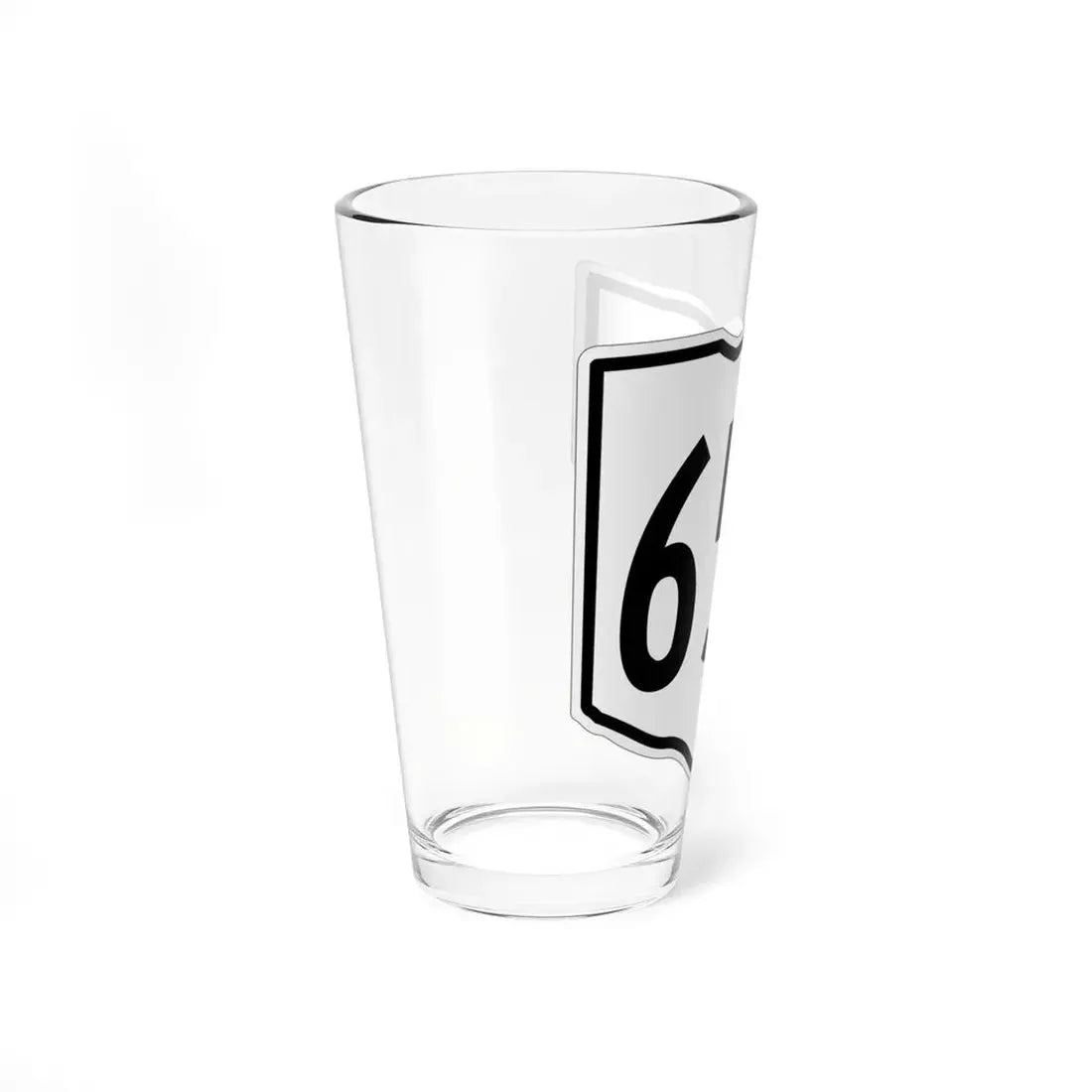 OH-655 1960 (Ohio) (Road Sign) Pint Glss 16oz - Go Mug Yourself